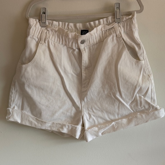 BDG Pants - BDG Off-White Jean Shorts
